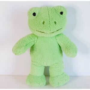 Build a Bear BAB Frog Spring Green 2021 Plush Stuffed Animal 16"